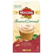 MOCCONA CAFE STYLE ALMOND CARAMEL LATTE PACK 8