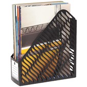 MARBIG MAGAZINE RACK TWIN PACK BLACK