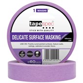 TAPESPEC DELICATE WASHI MASKING TAPE 36MM X 50M PURPLE