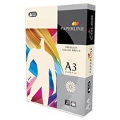 PAPERLINE COLOURS A3 COPY PAPER 80GSM SAND IVORY PACK 500 SHEETS