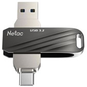 NETAC US11 USB32 AND TYPEC DUAL FLASH DRIVE UFD 256GB