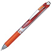 PENTEL BL77 ENERGEL GEL INK PEN RETRACTABLE 07MM ORANGE