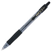 PILOT G2 RETRACTABLE GEL INK PEN 07MM BLACK