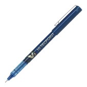 ROLLERBALL PEN PILOT V7 HITECPOINT BXV7 BLUE LIQUID INK FINE METAL TIP