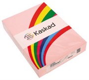 KASKAD COLOURED PAPER A4 80GSM FLAMINGO PINK PACK 500 SHEETS