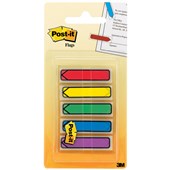 POSTIT 684ARR1 ARROW FLAGS 5 PRIMARY ASSORTED PACK 100