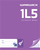 WARWICK 1L5 EXERCISE BOOK SCIENCE 36 LEAF