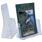 DEFLECTO BROCHURE HOLDER A4 CLEAR