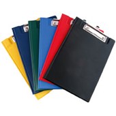 OFFICE SUPPLY CO CLIPBOARD DOUBLE PVC A5 BLACK