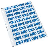 CODAFILE ALPHA LABEL D 162553 40 LABELS