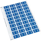 CODAFILE NUMERIC LABEL 3 162503 40 LABELS