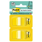 POSTIT 680YW2 FLAGS YELLOW TWIN PACK 100