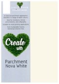 PARCHMENT PAPER A4 176GSM NOVA WHITE PACK 100