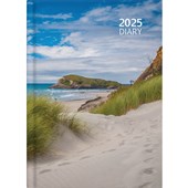 COLLINS DIARY A51 COASTAL SCENES DAY PER PAGE ODD YEAR