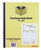 SPIRAX 501 PURCHASE ORDER BOOK QUARTO 250 X 200MM