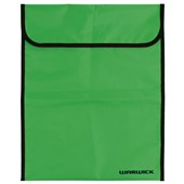 WARWICK HOMEWORK BAG HOOK AND LOOP W360 X H450MM XLARGE FLUORO LIME