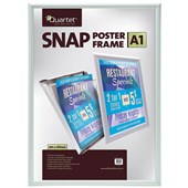 QUARTET INSTANT SNAP POSTER FRAME A1 SILVER