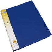 MARBIG DISPLAY BOOK 20 POCKET A4 BLUE