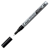 PILOT SUPER COLOUR PERMANENT MARKER SCSF BULLET 10MM SILVER