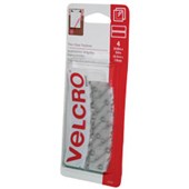 VELCRO HOOK AND LOOP THIN STRIPS W19MM X L89MM PACK 4