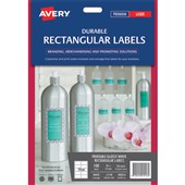 AVERY 980054 L7148 RECTANGULAR LABELS PERMANENT 10UP W51 X L96MM WHITE PACK 10