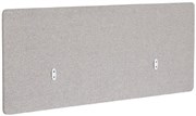 PULSE PET PRIVACY SCREEN SINGLE SIDED W1480 X H610MM FOR 1500MM DESK LIGHT GREY